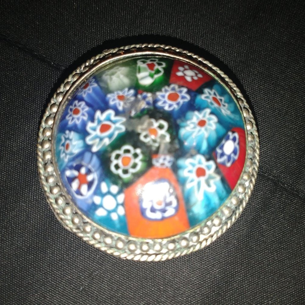 1920 vintage pill box
